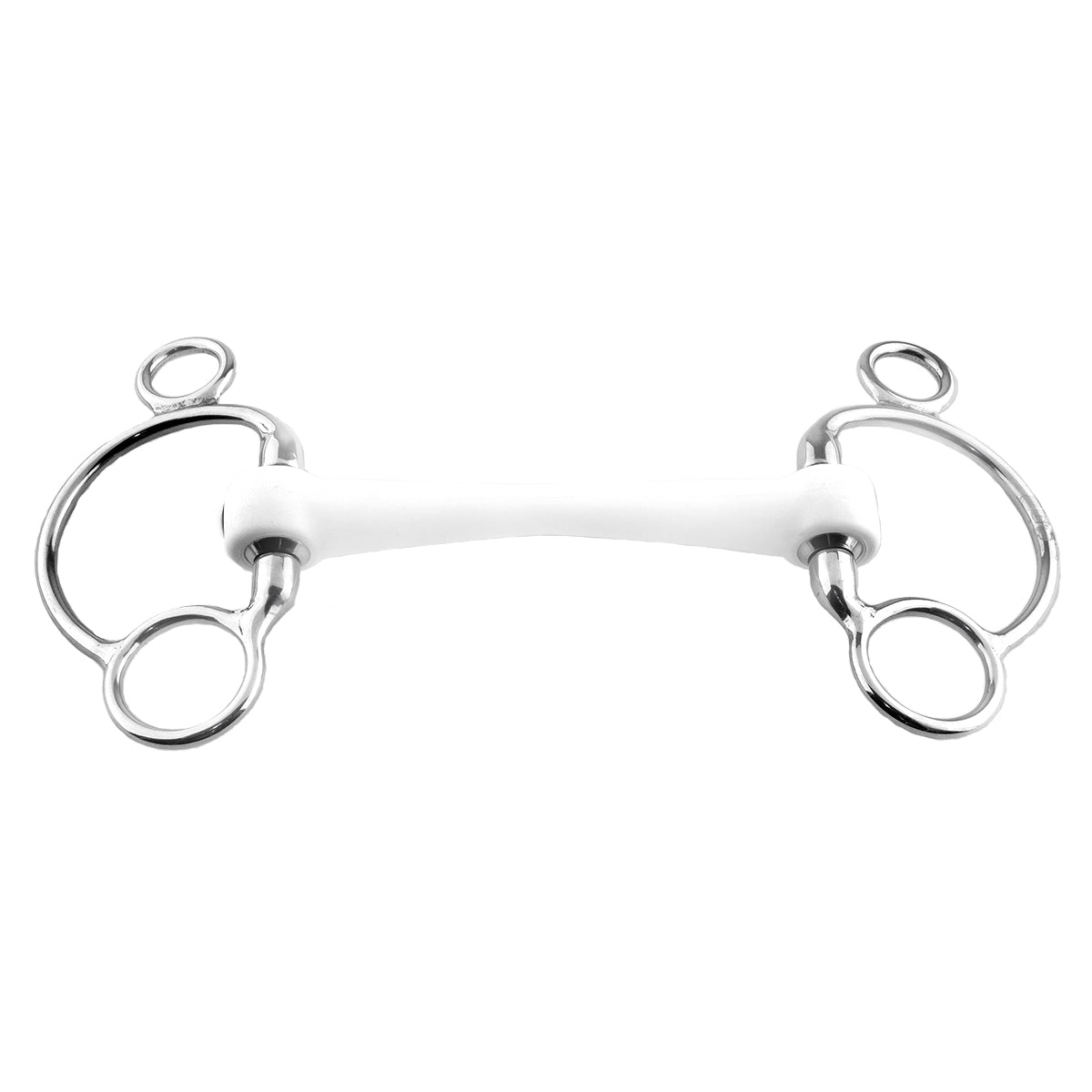 Trust Inno Sense 2.5 Ring Eggbutt Flexi Soft Half Gag Bit