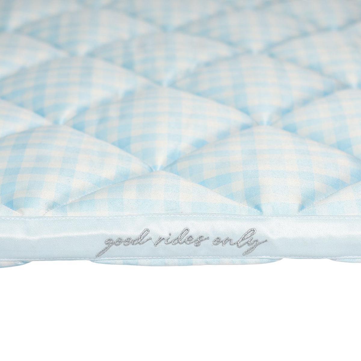 Dapplebay Gingham Dressage Saddle Pad