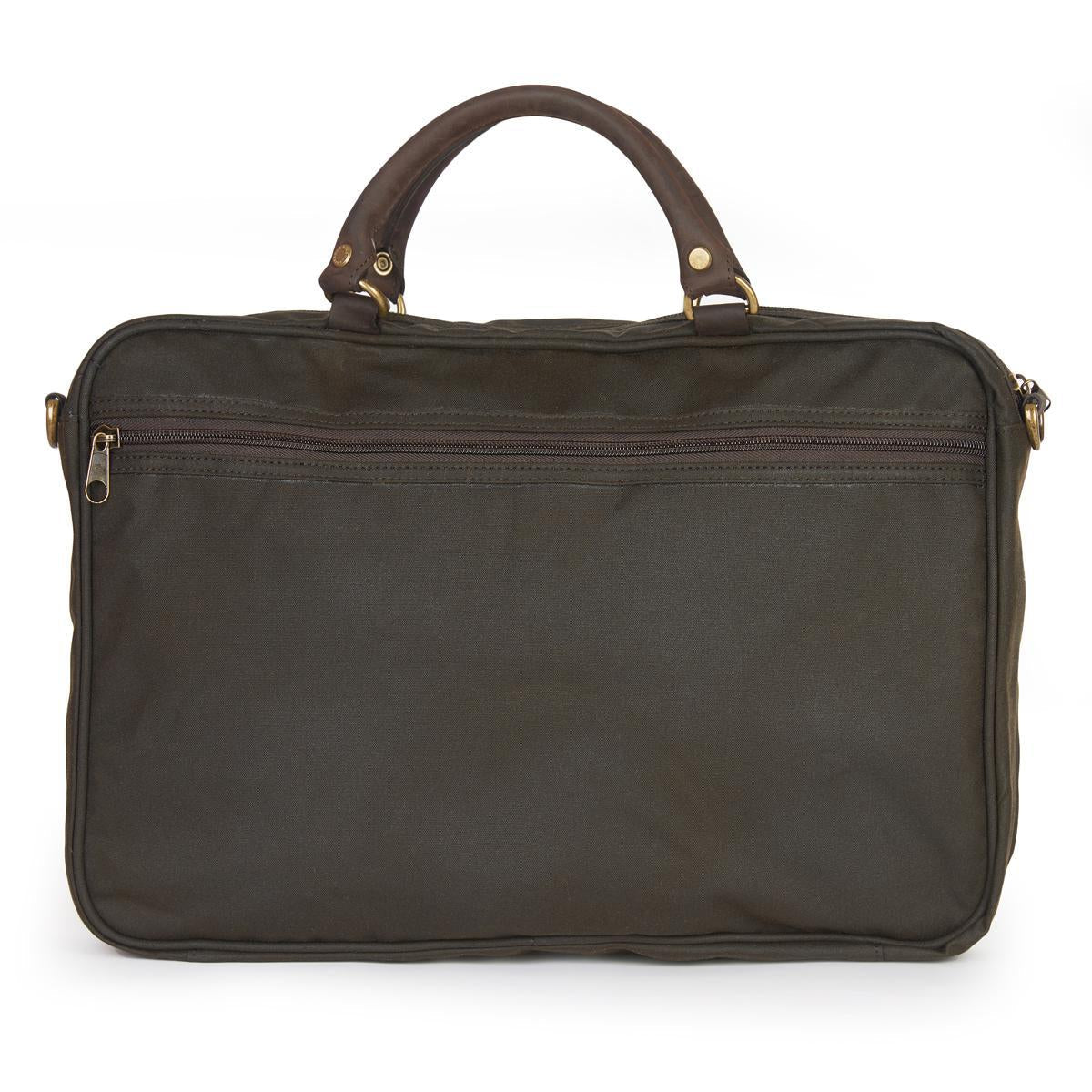 Barbour Wax Leather Briefcase