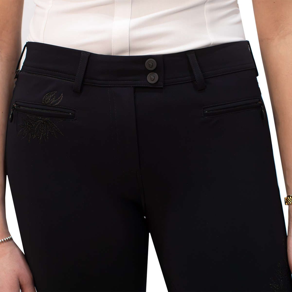 Samshield Adele Spring Flower Knee Grip Breeches- Sale