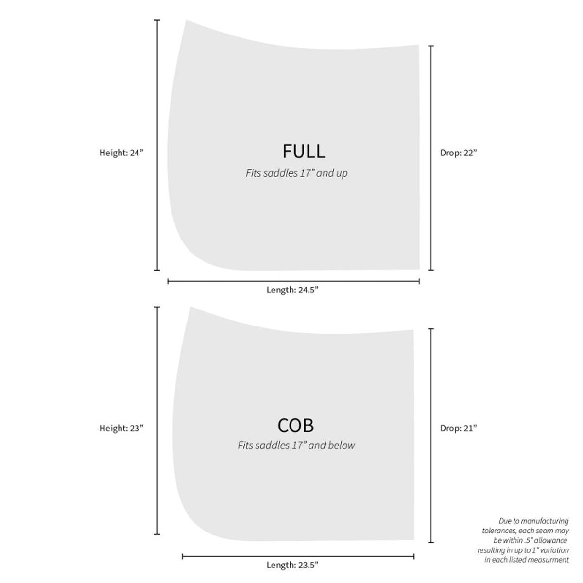 Dapplebay Constellation Dressage Saddle Pad