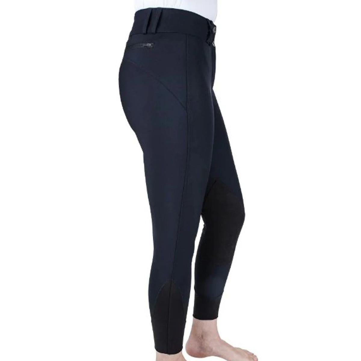 Equine Couture Charlotte Suede Knee Patch Breech