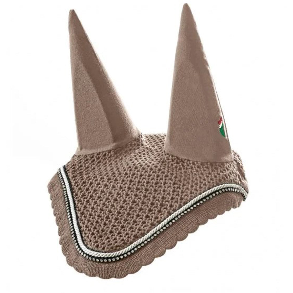 Equiline Rio Ear Bonnet With Rhinestone Trim