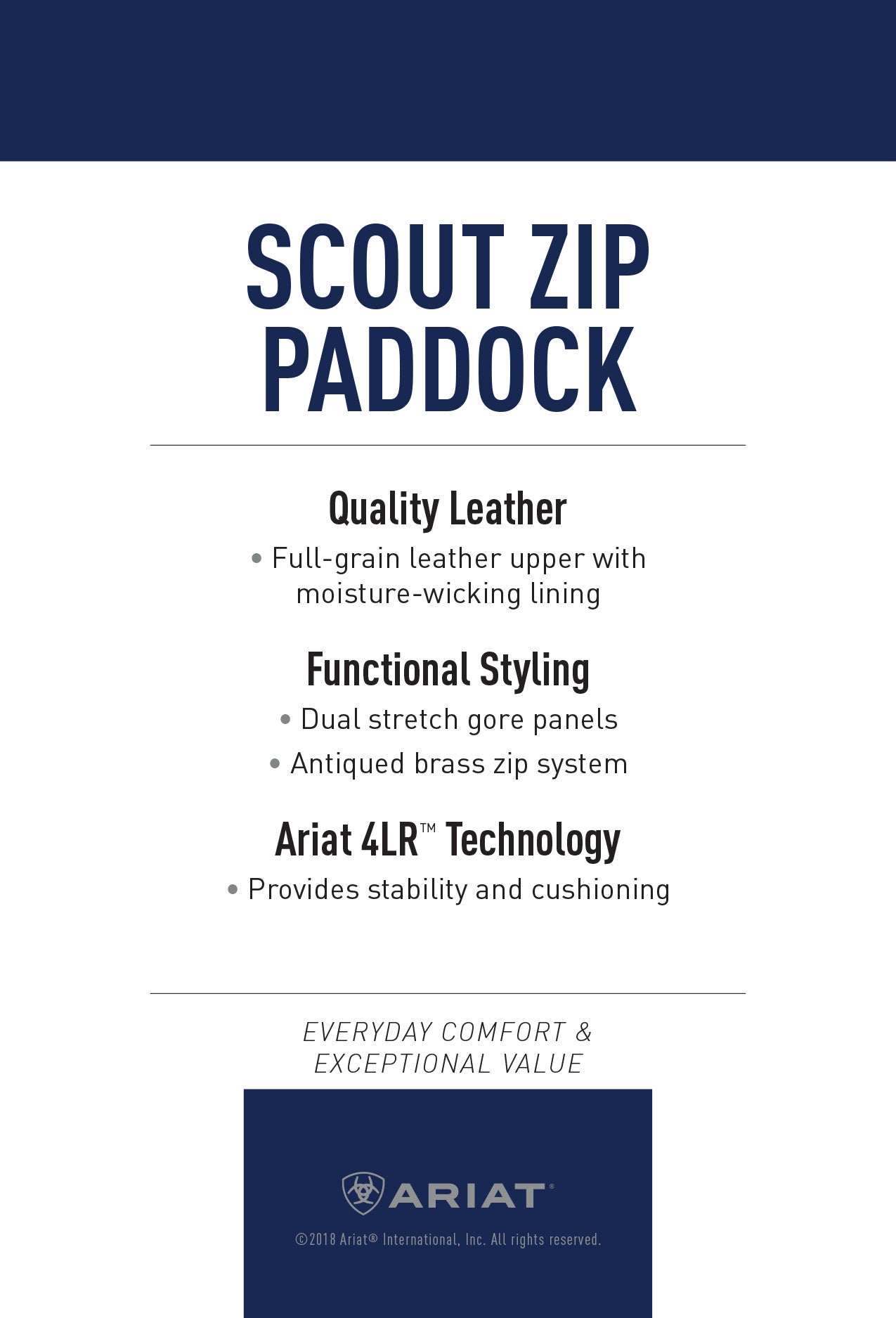 Ariat Women's Scout Zip Up Paddock Boot - Sale