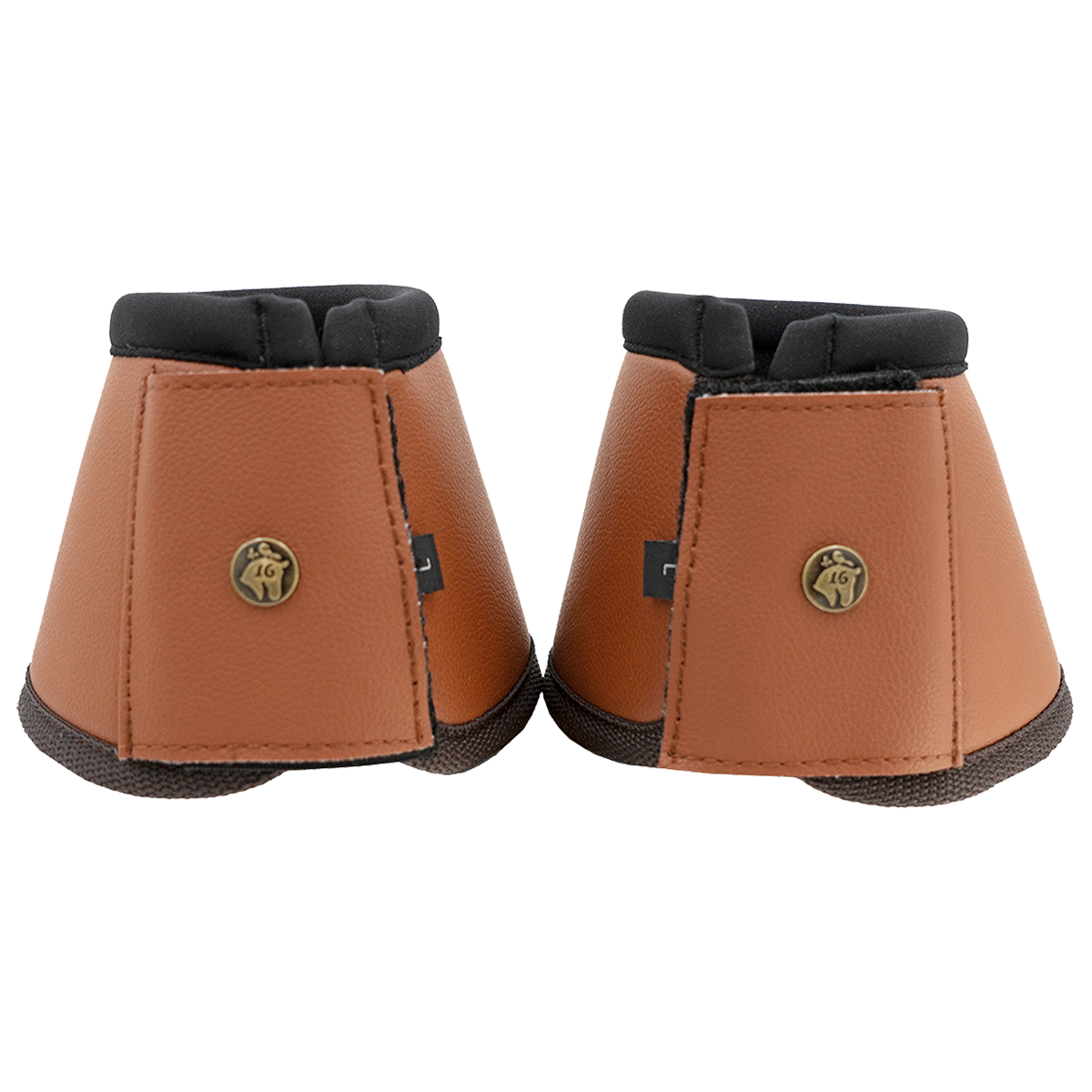 Sixteen Cypress Neoprene Bell Boots, Cognac