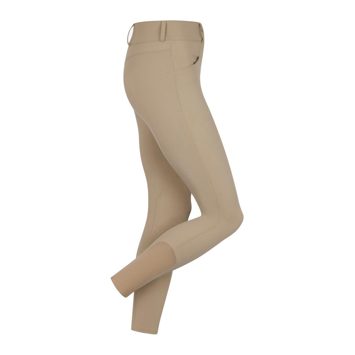 LeMieux Women's Front Zip Hunter Knee Patch Breeches