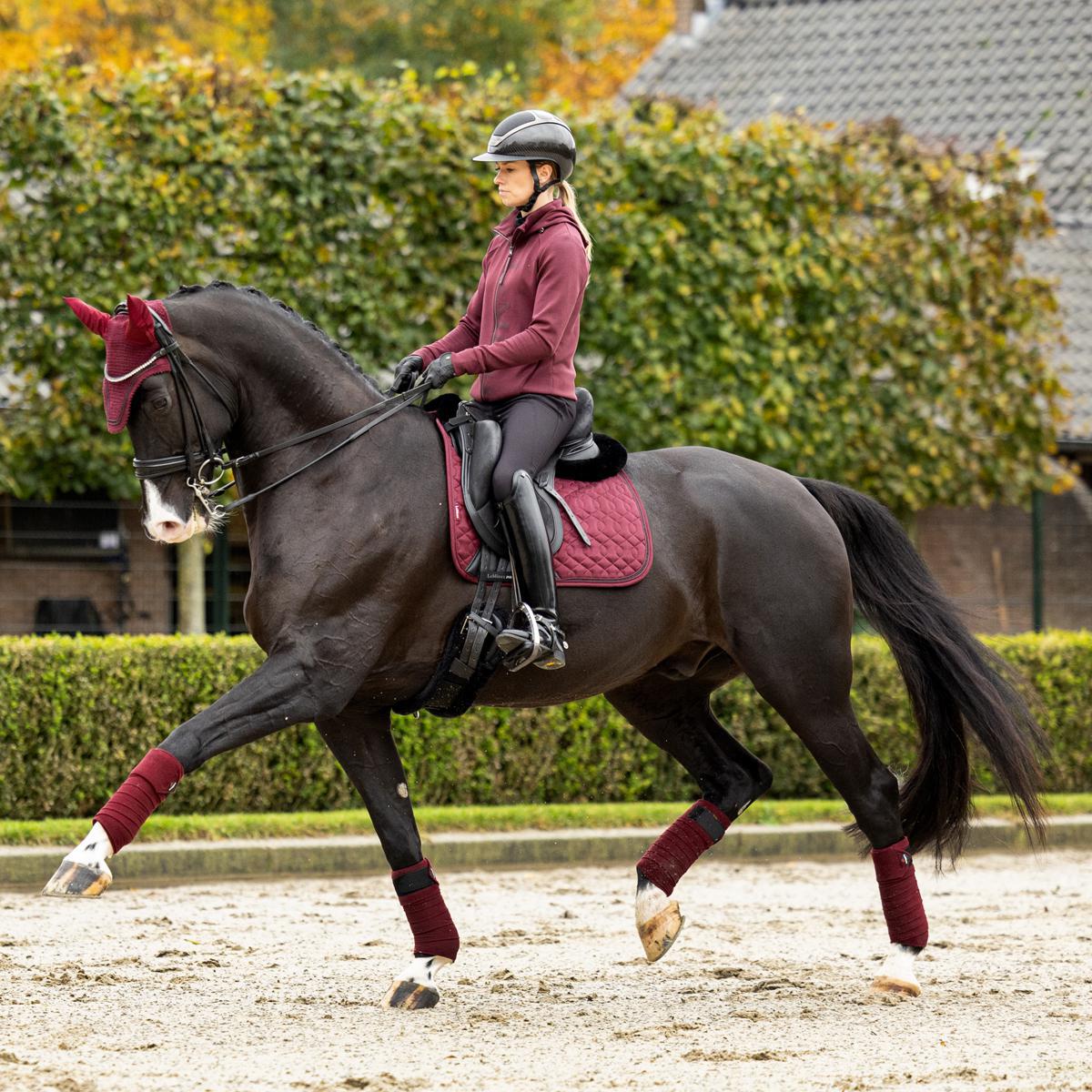LeMieux Crystal Suede Dressage Square Pad