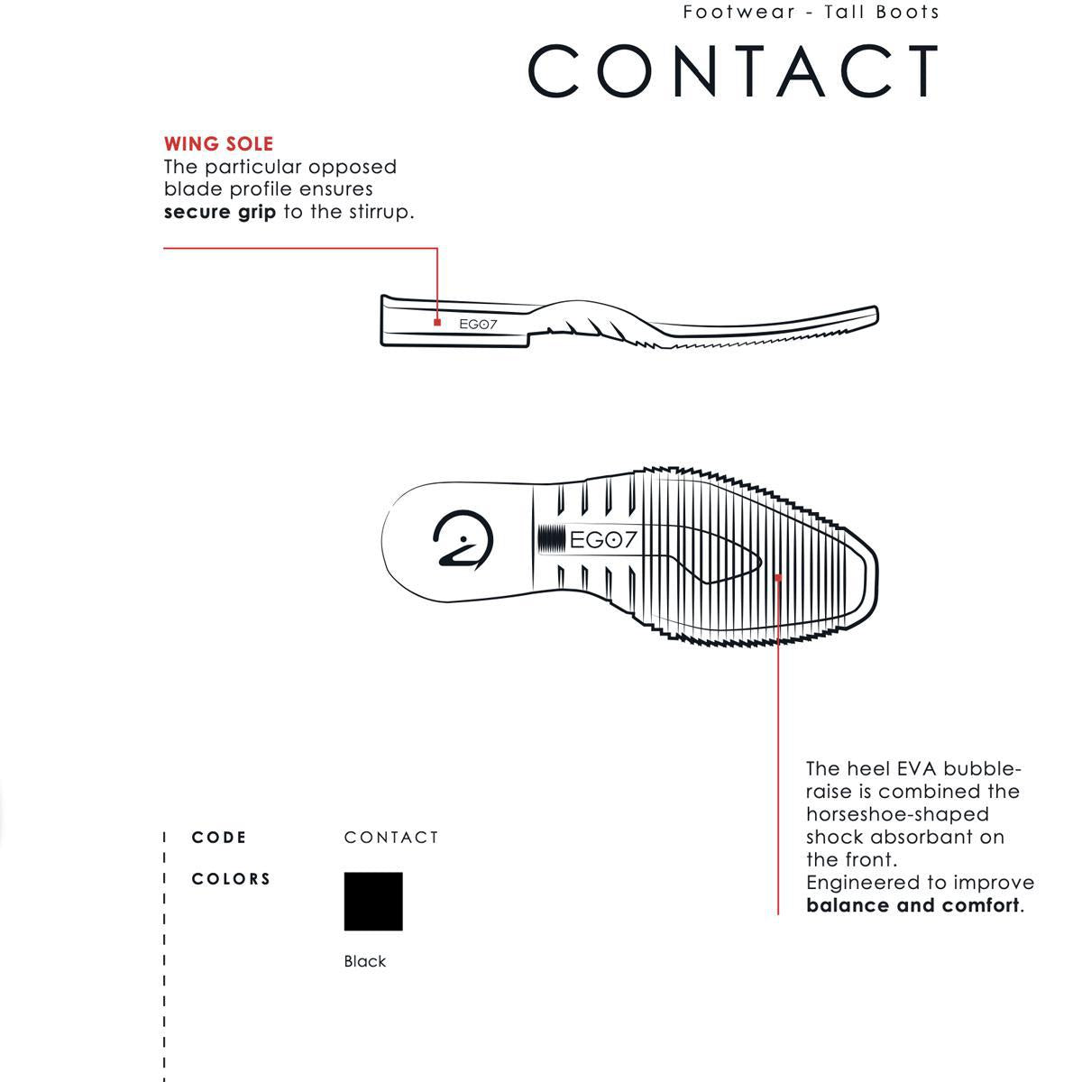 EGO 7 Contact Tall Boot
