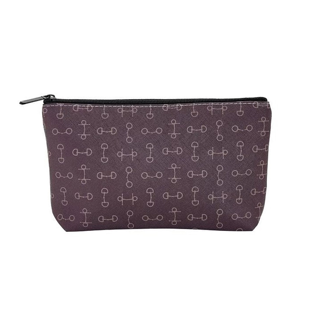 AWST Int'l "Lila" Snaffle Bits Cosmetic Pouch