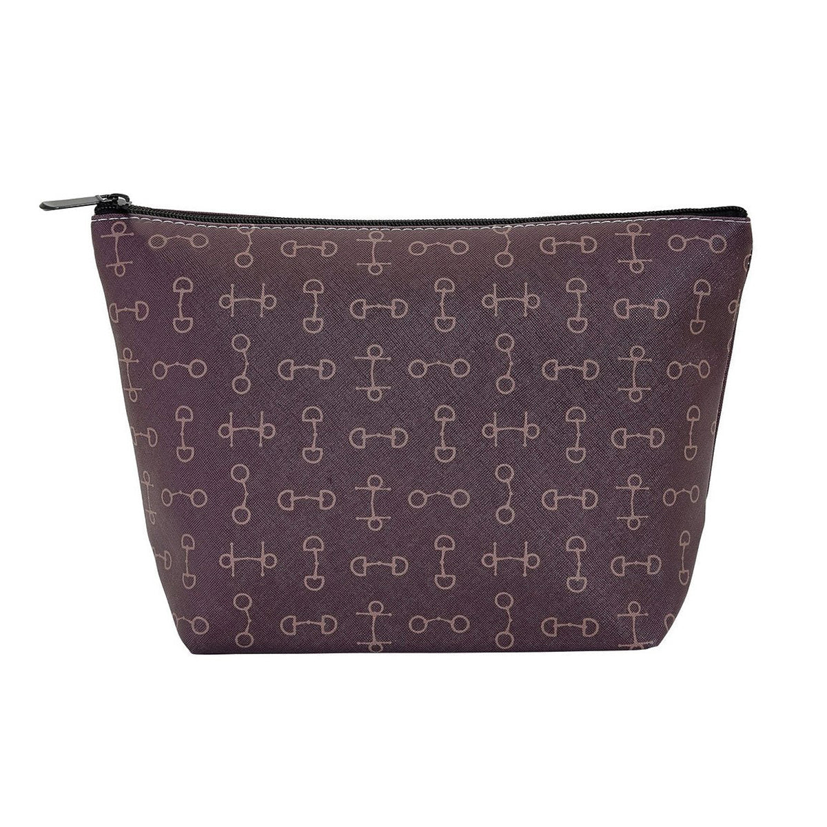 AWST Int'l "Lila" Snaffle Bits Cosmetic Pouch