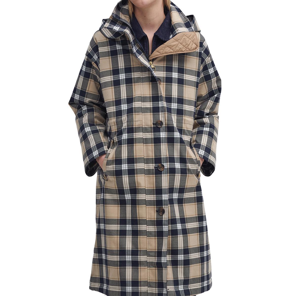 Barbour Women's Iris Tartan Waterproof Jacket - Sale