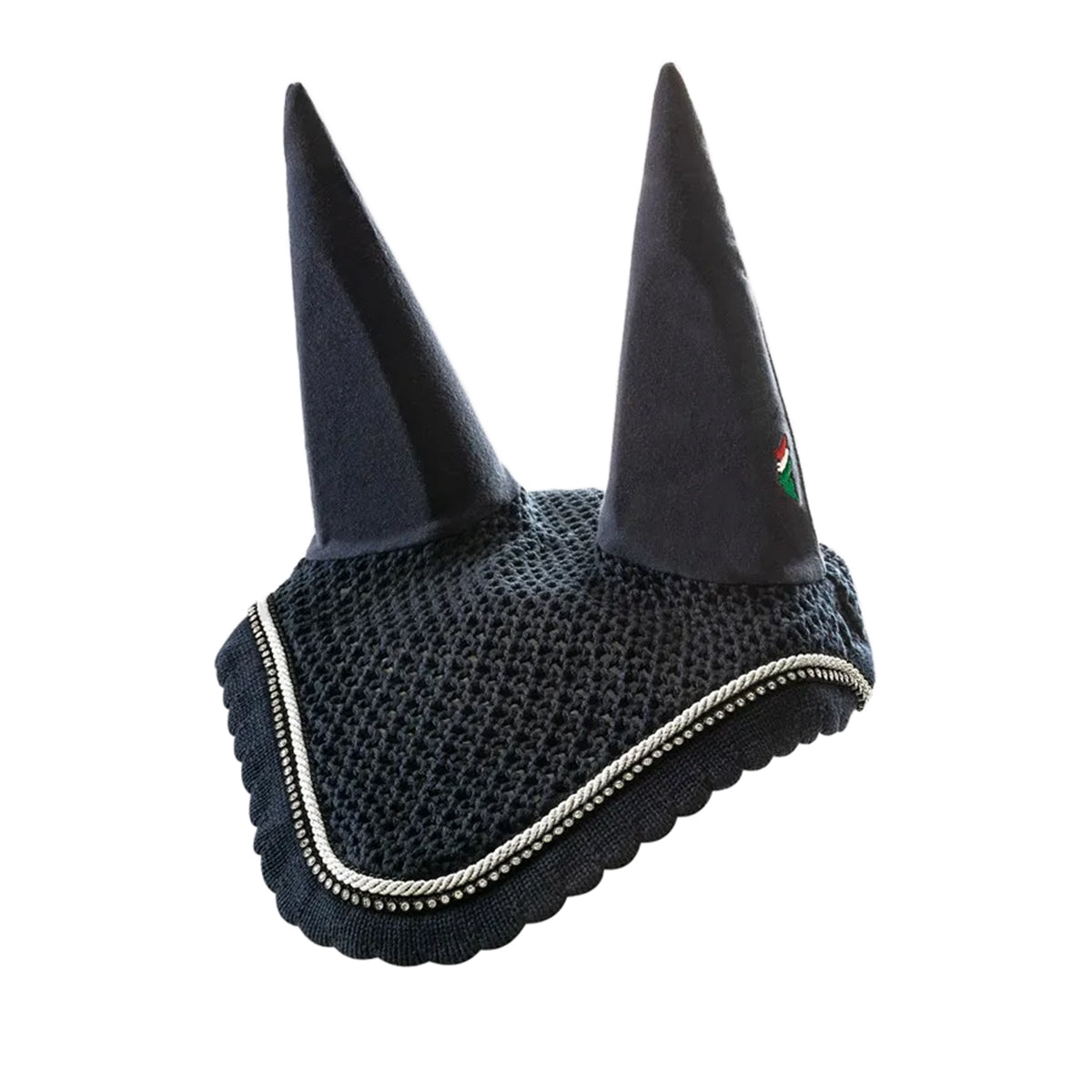 Equiline Rio Ear Bonnet With Rhinestone Trim