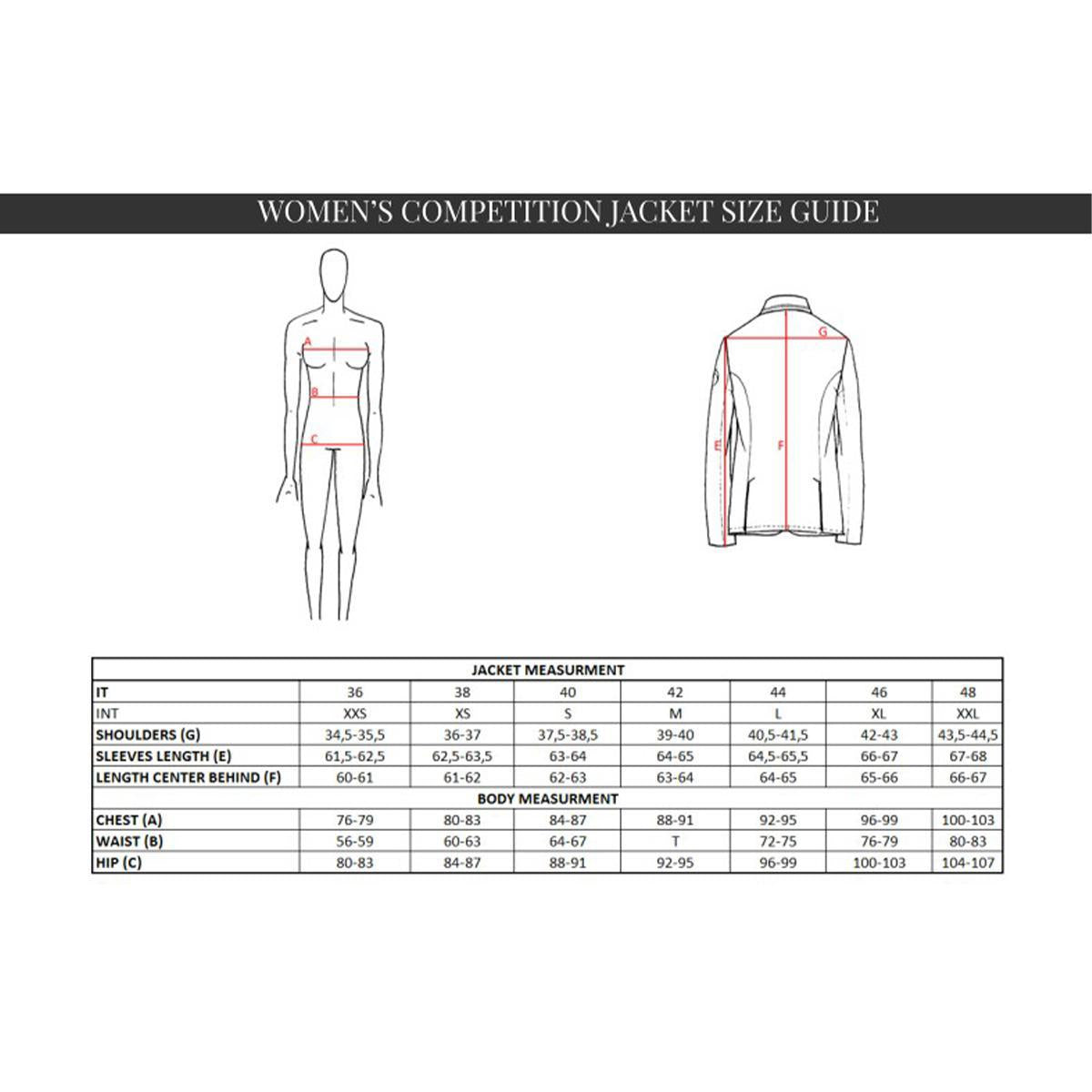 Vestrum Women's Alessandria TK Competition Jacket - Sale