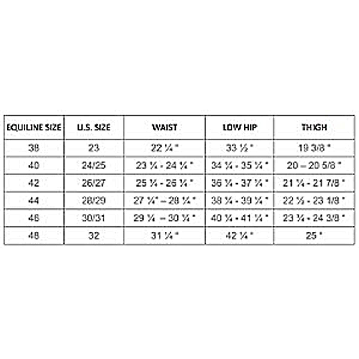 Equiline ATIRK Women's Knee Grip Breeches in 4 Seasons B-Move