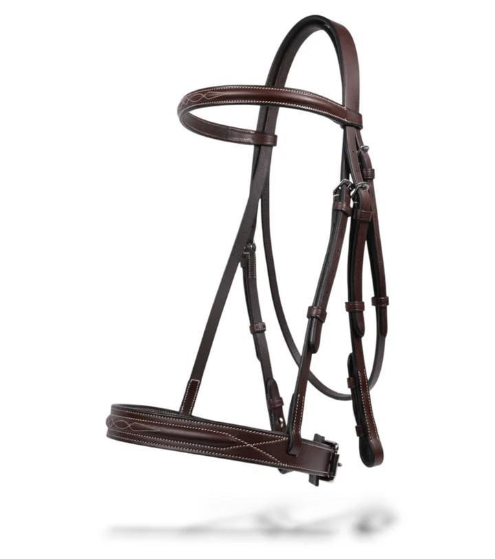 AJR Wide Noseband Hunter Bridle