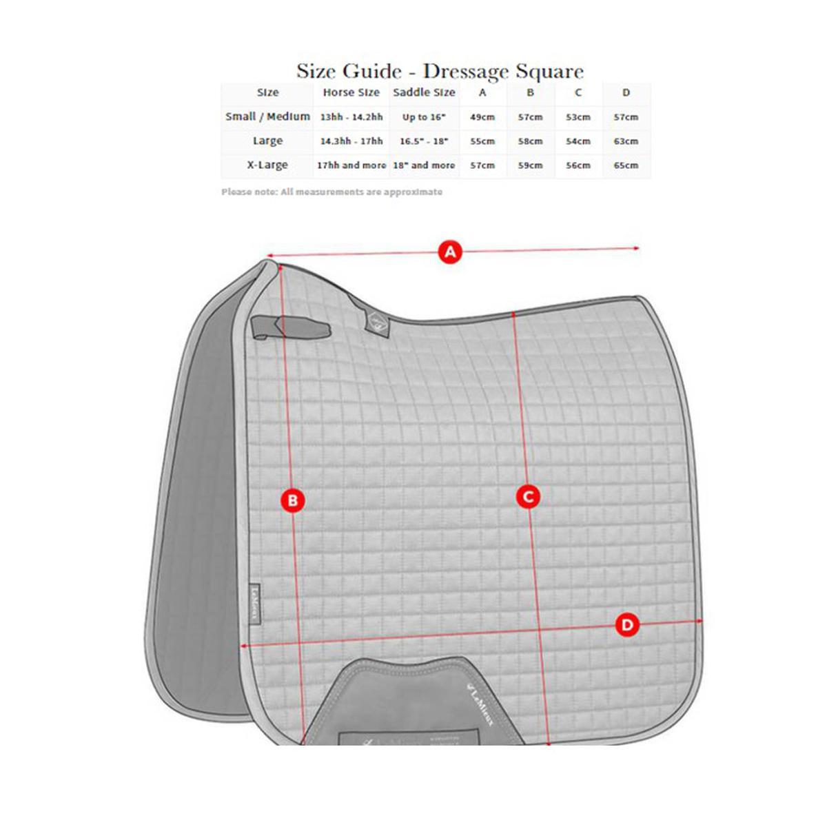 LeMieux Loire Classic Dressage Square
