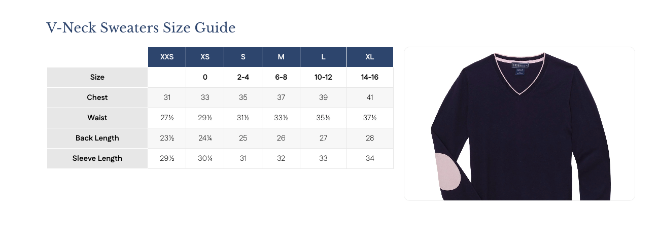 Essex Classics  Grey with Black Trey V-Neck Sweater